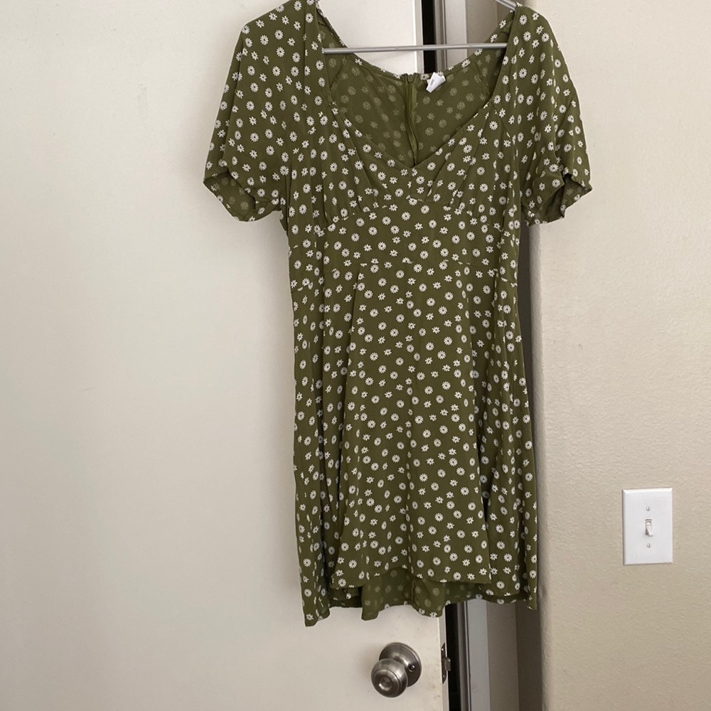 Short floral dress